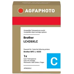 Agfaphoto, Druckerpatrone, kompatibel mit Brother LC426XLC (C)