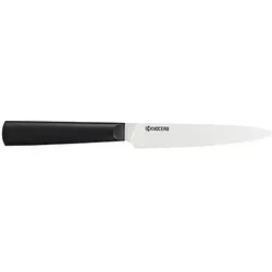 Kyocera CHOWA Keramik-Universalmesser, schwarz, Küchenmesser, Weiss, Schwarz