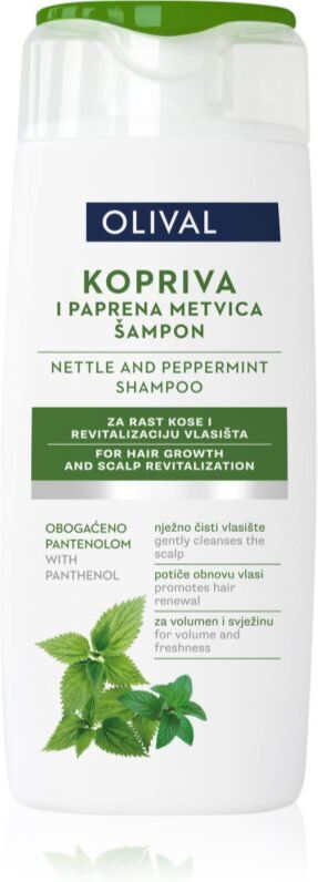 Olival Treatment Nettle and Peppermint shampoing aux herbes à la menthe poivrée 250 ml