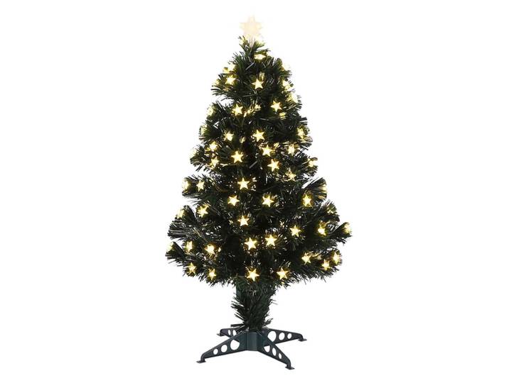 Sapin de noël artificiel blanc chaud fibre de verre h90xl40xl40cm