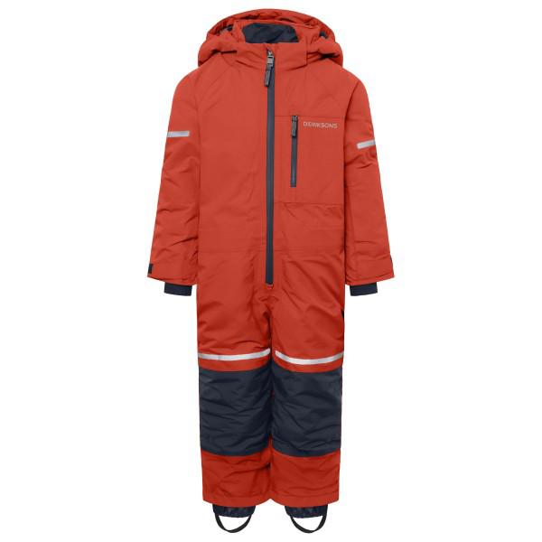 Didriksons - Kid's Falken Coverall - Overall Gr 90 rot