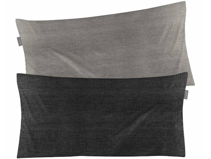 Kissenbezug IRISETTE Wave-HK 8557 , grau, B:40cm L:80cm, Mako-Satin, Obermaterial: 100% Baumwolle, Kissenbezüge, Kissenbezug, anschmiegsam und atmungsaktiv