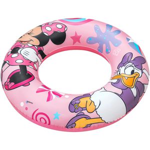 Bestway Schwimmring 91040, aus PVC, Disney Minnie Mouse, rosa, ab 3 Jahre, Ø 48 x 11 cm