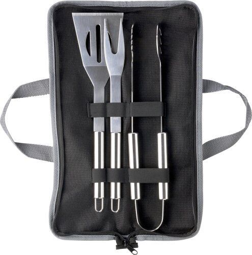 Set per barbecue priscilla   inox   3 pz Personalizzate o neutre IMPRESSION
