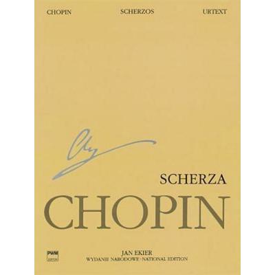 Chopin: Scherzos Op. 20, 31, 39 and 54 Piano Sheet Music Book National Edition 9a Volume IX Classical Piano Works for Advanced Pianists Teachers and