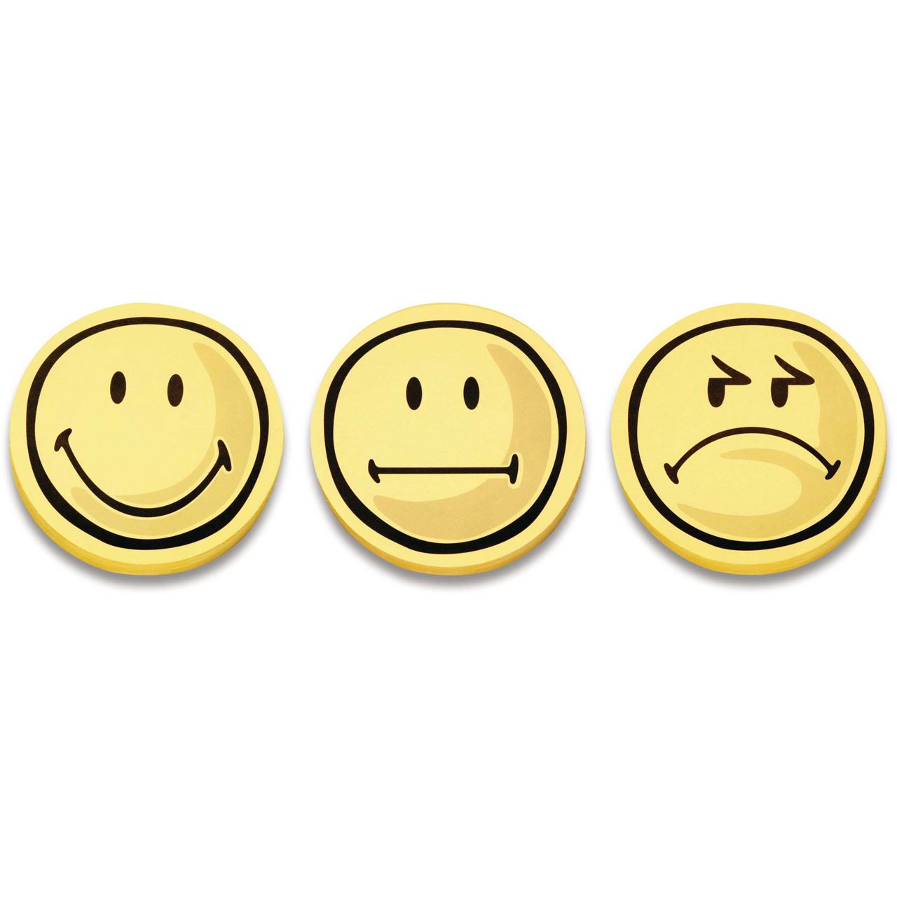 magnetoplan Moderationskarten gelb Ø 10,0 cm