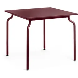Magis South Esstisch, 90 x 90 cm, bordeaux