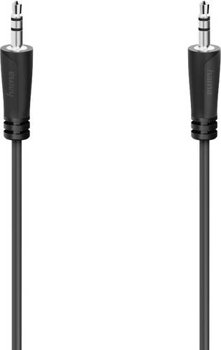 hama 00205262 Audio-Kabel, 3,5-mm-Klinken-St. - 3,5-mm-Klinken-St., Stereo, 1,5 m