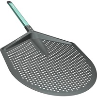 Pro Pizzaschieber L, 14", Grillbesteck grau/grün, für Pizzen bis ca. Ø 35cm