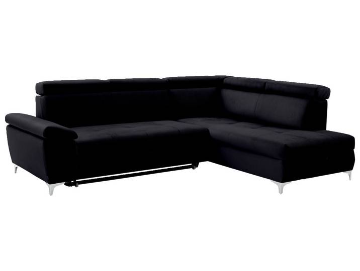 Osca Ecksofa RAUL, schwarz, Stoff