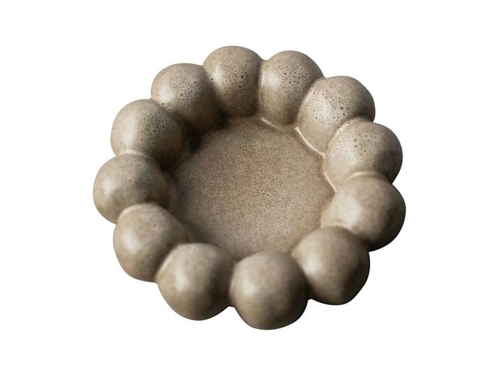 DBKD Support pour bougies Bright Ø17 cm Beige
