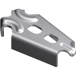 Rittal RITT Bodenbefestigungslasche, Serverschrank Zubehör, Silber