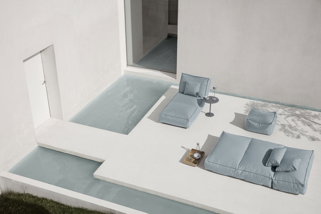 blomus Stay Outdoor Bett S (Stone) Stone