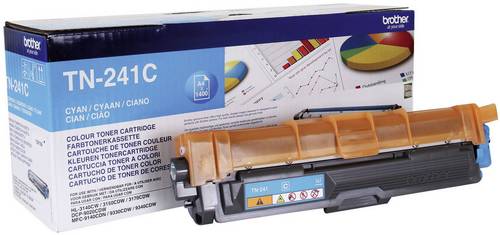 Brother Toner TN-241C Original Cyan 1400 Seiten TN241C