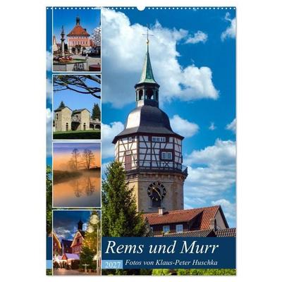 Rems und Murr (Wandkalender 2027 DIN A2 hoch), CALVENDO Monatskalender