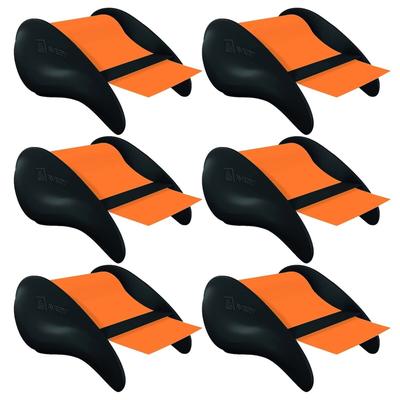 Avery Zweckform 6x Haftnotiz-Rolle im Spender Orange