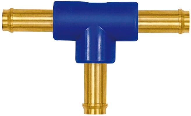 Tubulures de raccords p. tuyau en T LW 6 L1 51,6 mm RIEGLER (TPK-600)