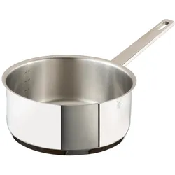 WMF Compact Cuisine Stielkasserolle, 16 cm, Pfanne + Kochtopf, Silber