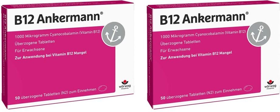 Wörwag B12 Ankermann überzogene Tabletten