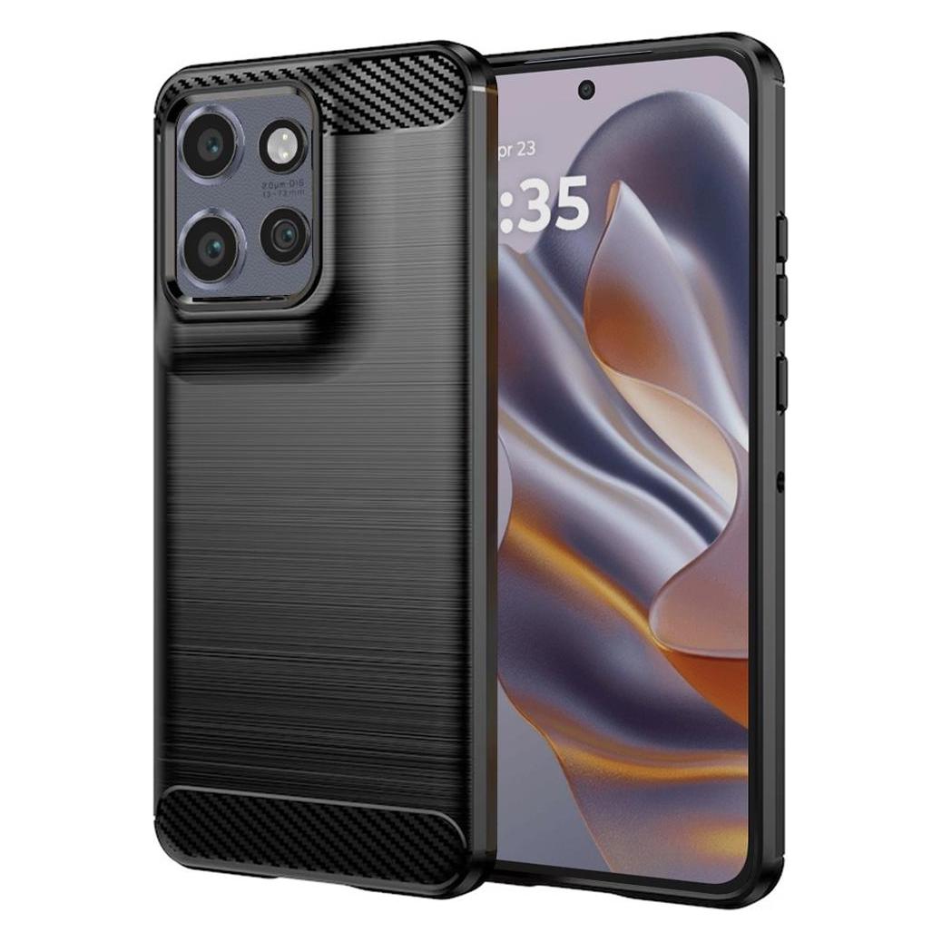 Techsuit Carbon Silicone Case (Motorola Edge 50 Neo, Motorola Edge 60 Neo) (56362215)