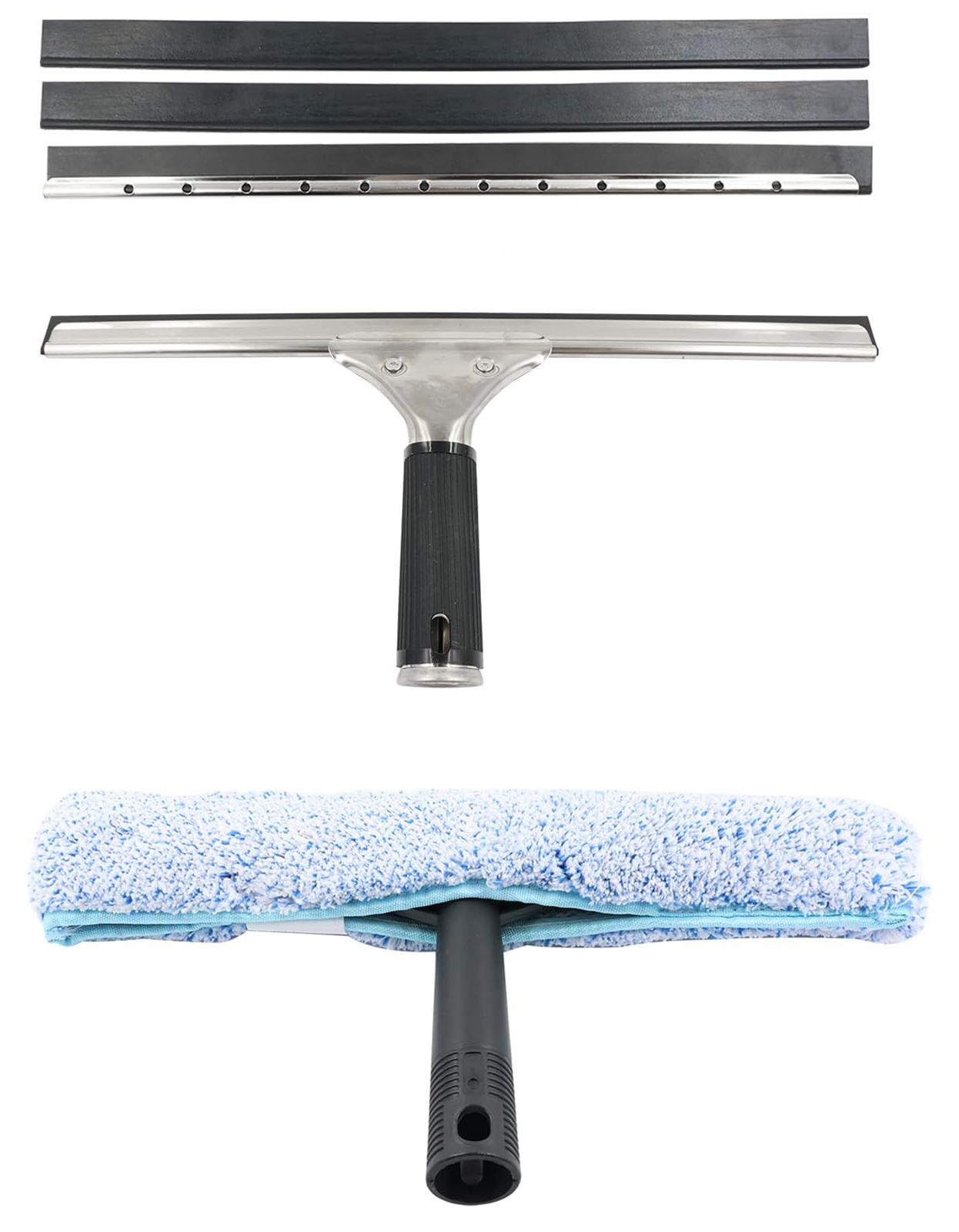 Dripio Ramenreinigingsset 5-delig met microvezelwisser en ruitenwisser, 35 cm