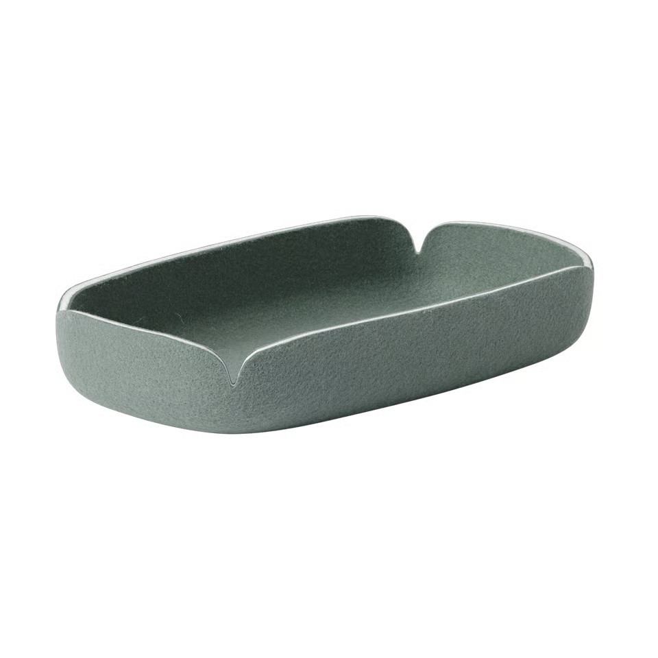 Muuto Restore dienblad, Dusty green, B: 28 cm, D: 15,5 cm