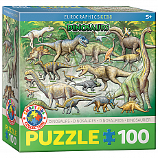 eurographics Puzzle - Dinosaurier - 100 Teile 301225