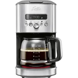 Solis SOI Kaffeemaschine, Filterkaffeemaschine, Schwarz, Transparent, Silber