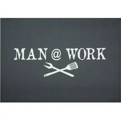 Peyer Syntex BBQ Matte "Man at Work" 75x120 cm