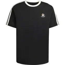 ADIDAS Herren Shirt LUX COFFEE CAFE CUP MIT GRAFIK, Größe S in Schwarz Schwarz