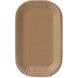 VEPATIM 500x BIO Pappschalen 'Green by Nature' braun  15 x 23 x 2 cm