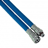 Scubaforce MD-Schlauch - 3/8 Zoll - 75 cm - blau
