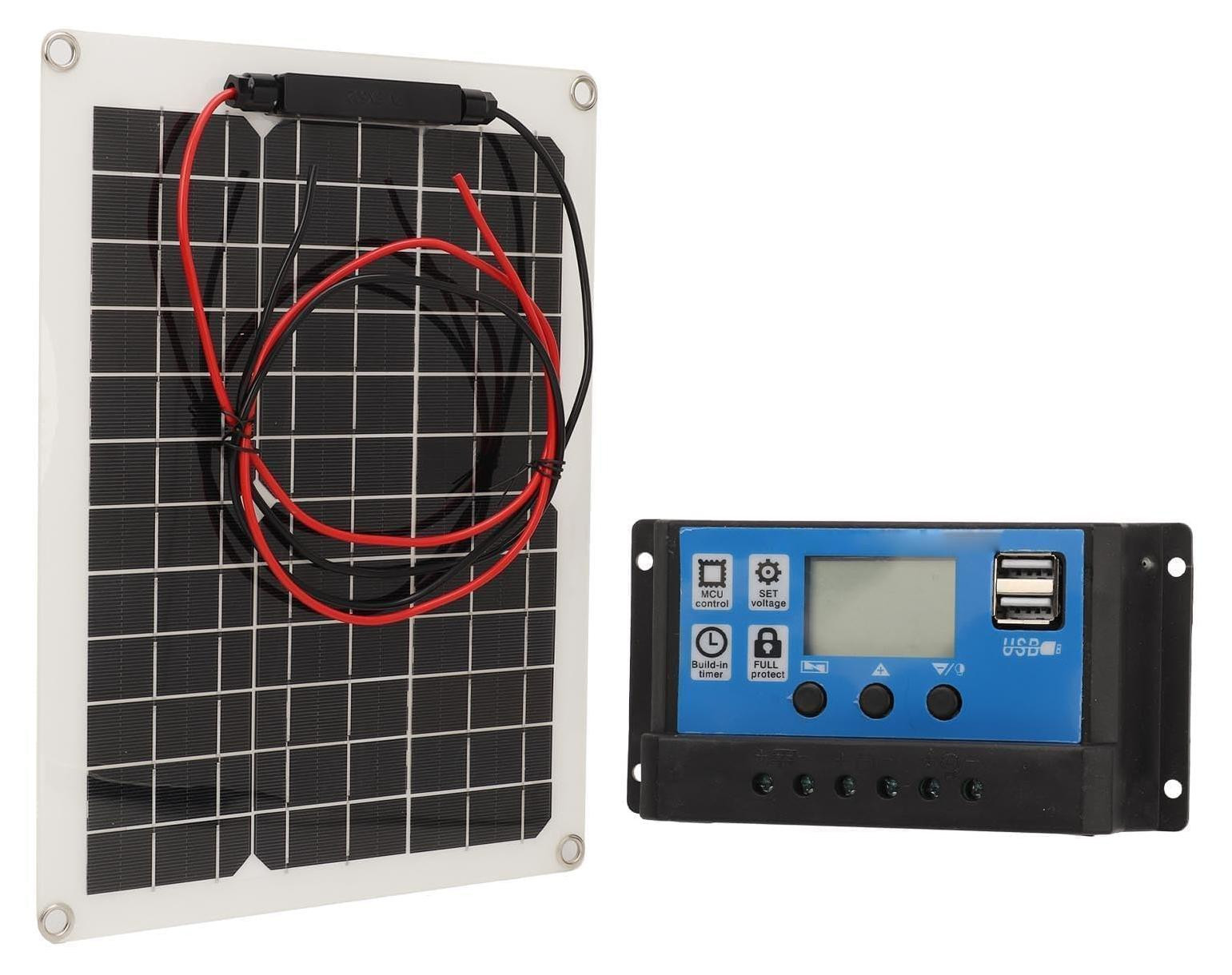Selius Zonnepaneel Kit 300 W met Waterdichte Solar Charger Controller 50A