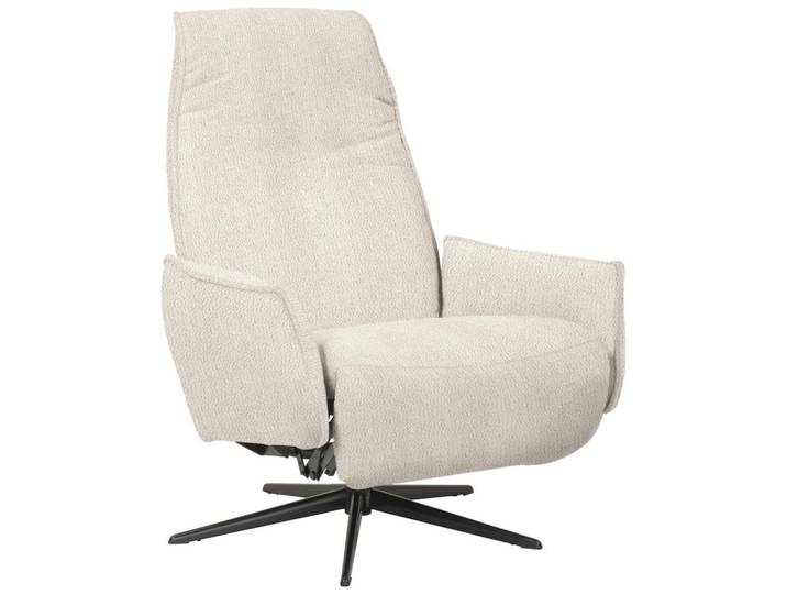 Welnova Relaxsessel, Beige, Metall, 76x103x86 cm, Stoffauswahl, Relaxfunktion, Wohnzimmer, Sessel, Polstersessel