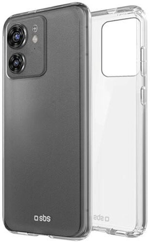 SBS Capa Silicone  Skinny 0.3 para Motorola Edge 50 - Transparente