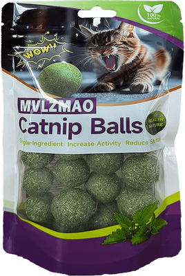 Inspire Curations MintFresh Edible Catnip Ball Toy 110g