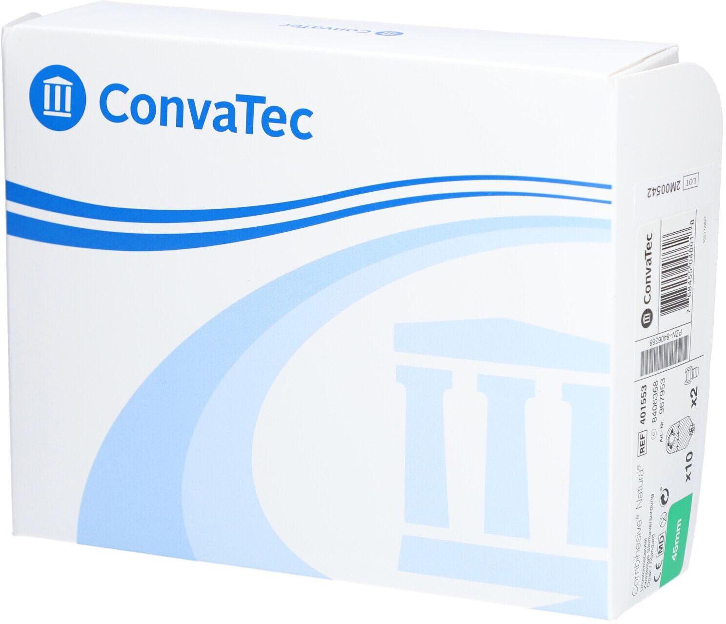 ConvaTec Combihesive Natura Urob.2t.RR45 Hahn opak 967953 10 St Beutel