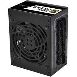 Silverstone SST-SX750-G 80 PLUS Gold, modular - 750 Watt (750 W), PC Netzteil, Schwarz