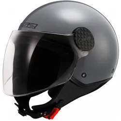 LS2, Motorradhelm, OF558 SPHERE LUX II SOLID Jethelm (XL)