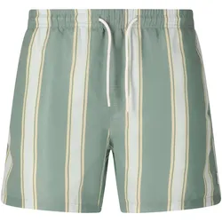 nou Enrique Unique Striped Badeshorts Herren 3802 - print S