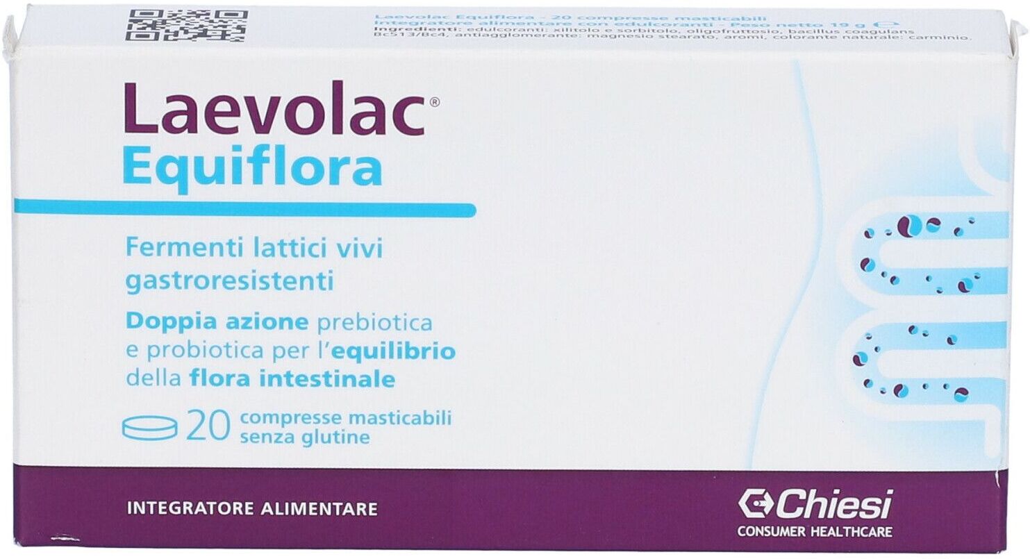 CHIESI FARMACEUTICI SpA Chiesi, Laevolac Equiflora, 20 Compresse