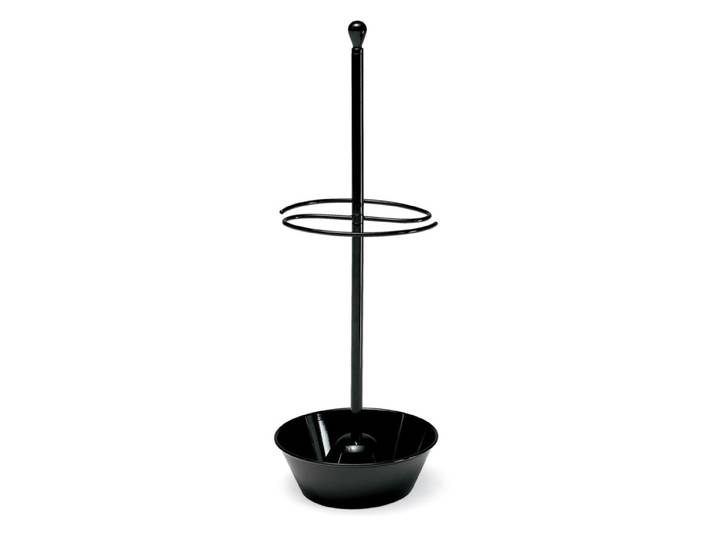 ZANOTTA porte-parapluie SERVOPLUVIO (Noir - acier et Aluminium)