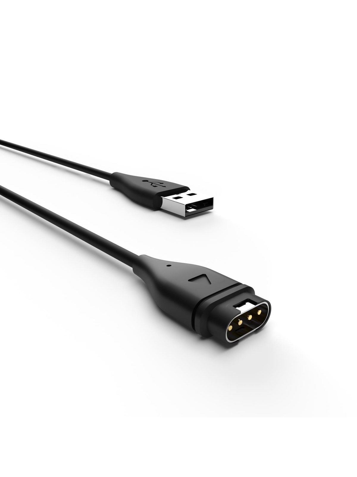 FIXED USB-A Charging Cable for Garmin Smartwatch Black