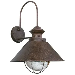 Faro Wandleuchte NÁUTICA 280 1xE27, IP33, rostbraun FAR-71128