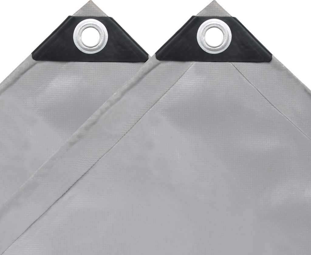 vidaXL Bâche 650 g / m² 3x5 m Gris