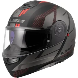 LS2, Motorradhelm, FF908 STROBE II CODE Klapphelm (XL)