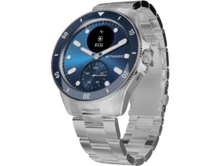 Withings - Montre Santé Scanwatch Nova Bleue