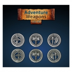 Drawlab Entertainment Adventure Weapons Tokens (12 Stück) 289255