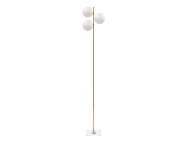 CATELLANI & SMITH lampadaire LEDERAM F3 (Tige or / disques blancs - Métal)