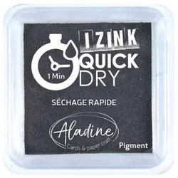IZINK Stempelkissen, schwarz, 5,1 x 5,1 cm